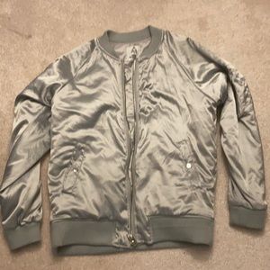Metallic Silver UNIF Jacket